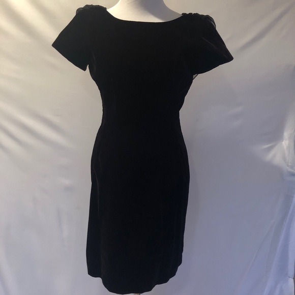 Late Edition Ltd. vintage little black dress - Picture 1 of 8